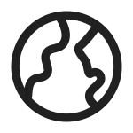 Earth SVG Icon